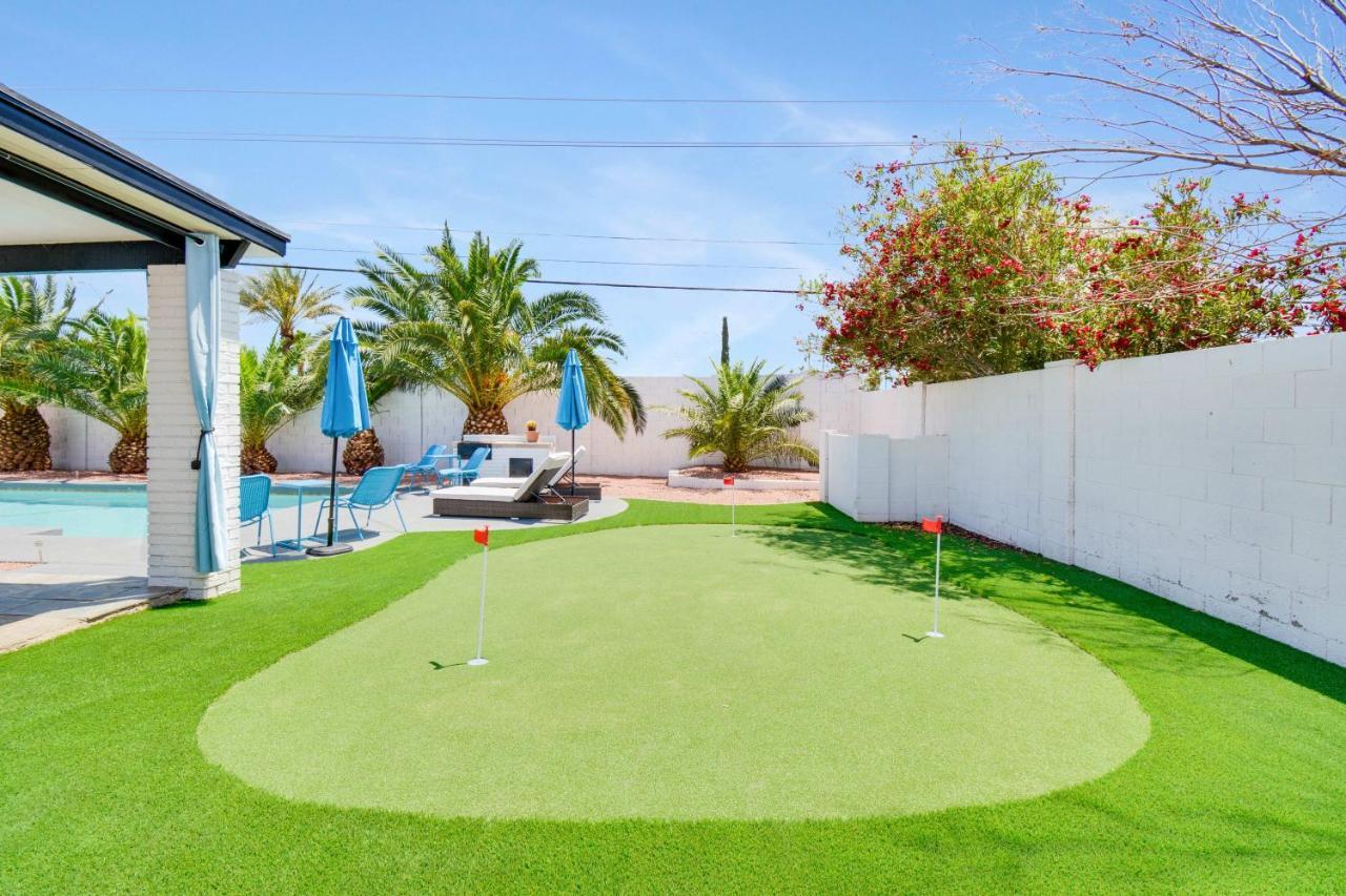 Greenway Villa, Newly Remodeled, Pool, Putting Green And Patio Phoenix Exterior photo